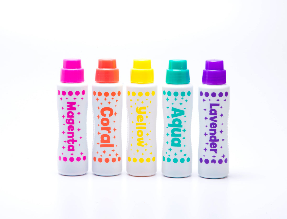 Do A Dot Art! 5 Pack Ultra Bright Shimmer Dot Markers - USA