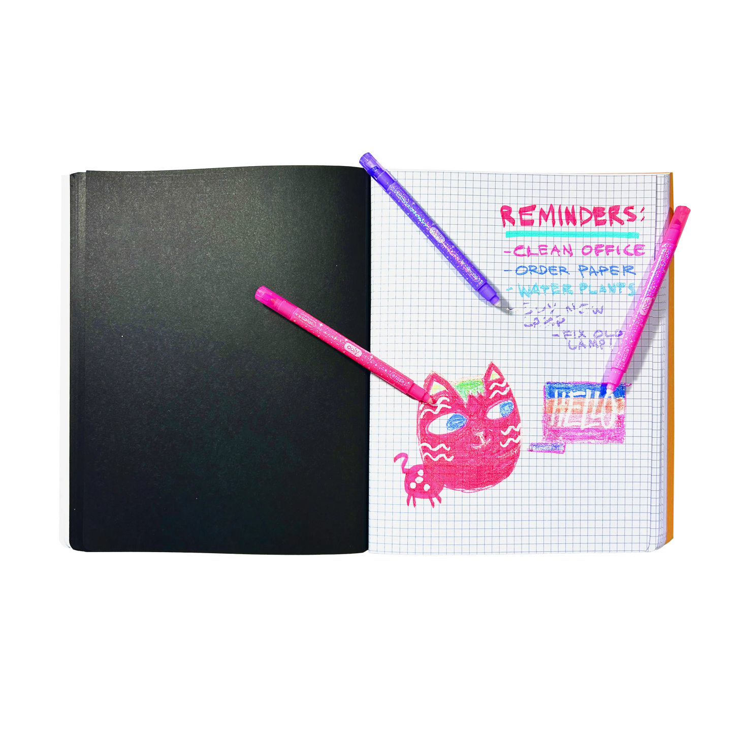 Make no Mistake!: Glittery Erasable Markers