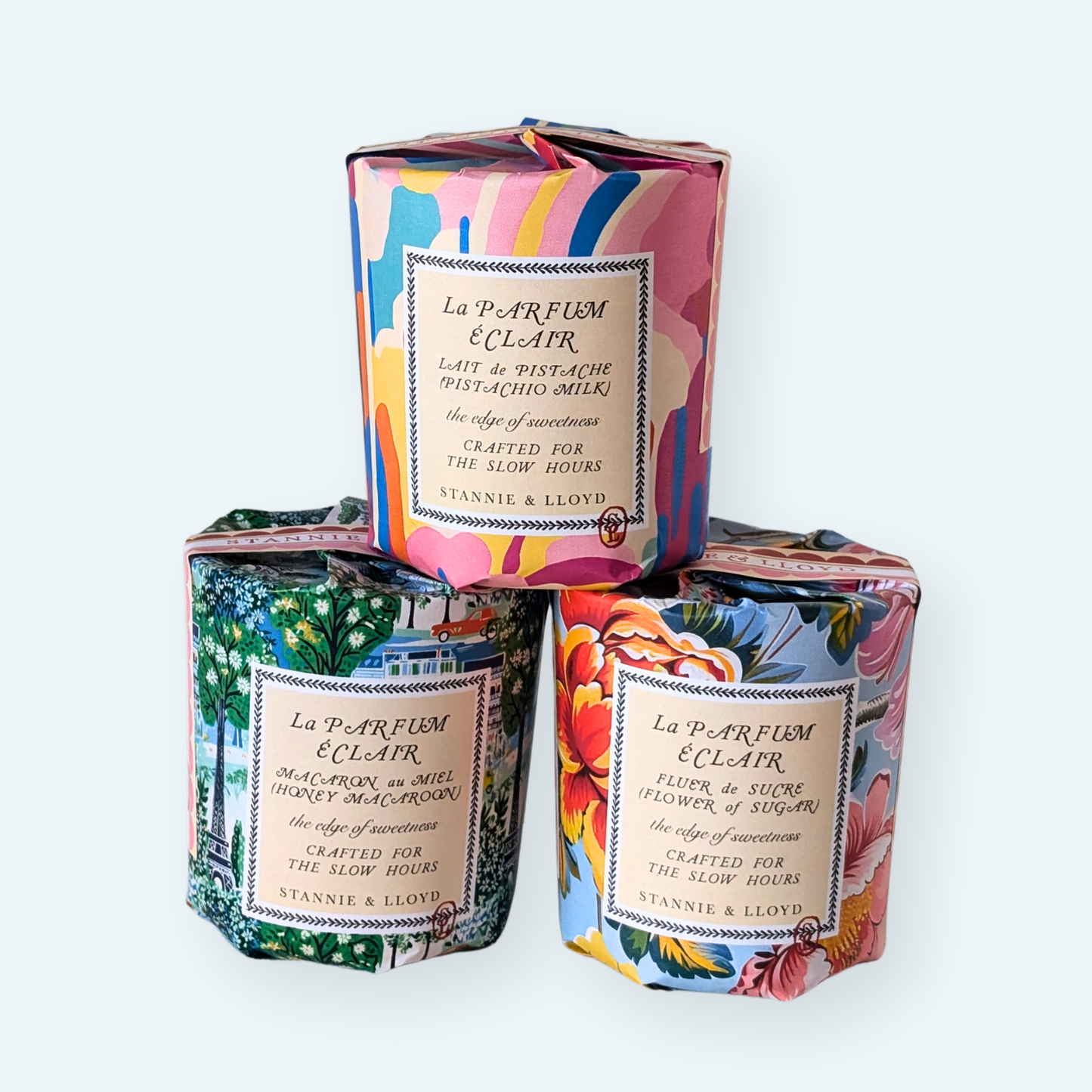 Gift Wrap Candle - Paris Afternoon