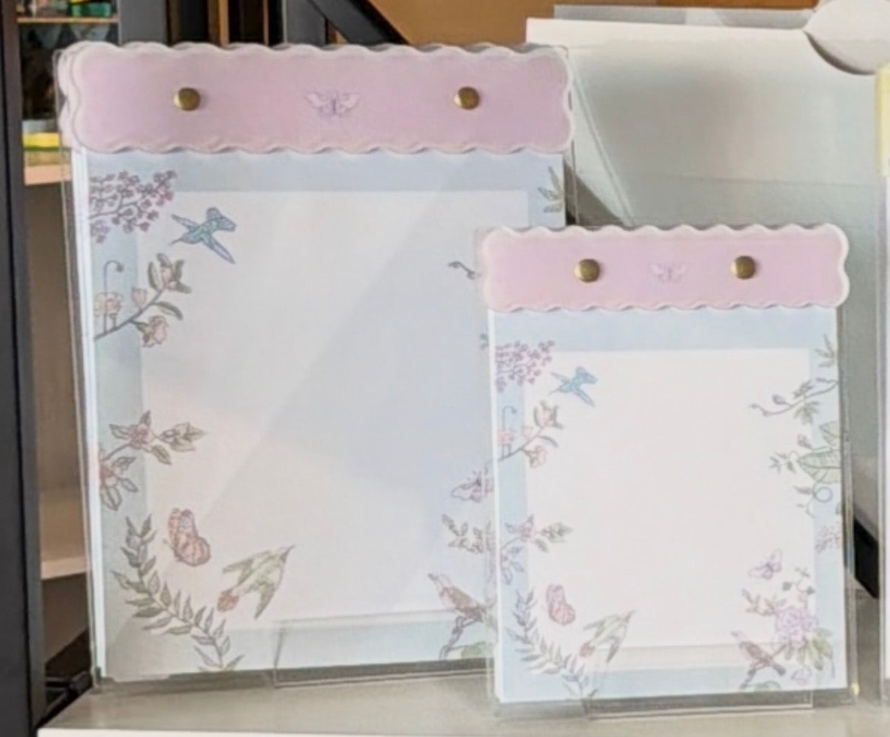 Swag Bird and Flower Large Notepad