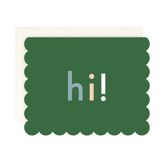 Hi!: Single Card
