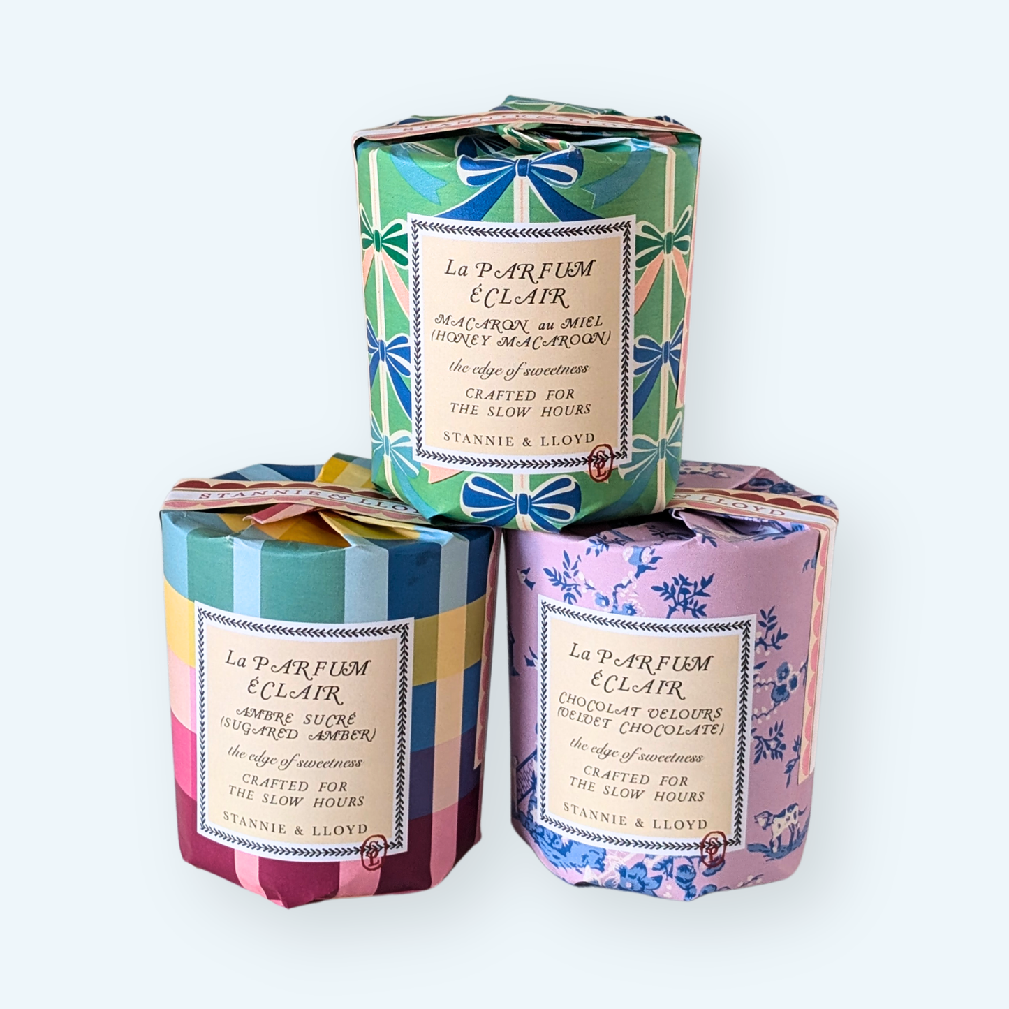Gift Wrap Candle - Modern Toile