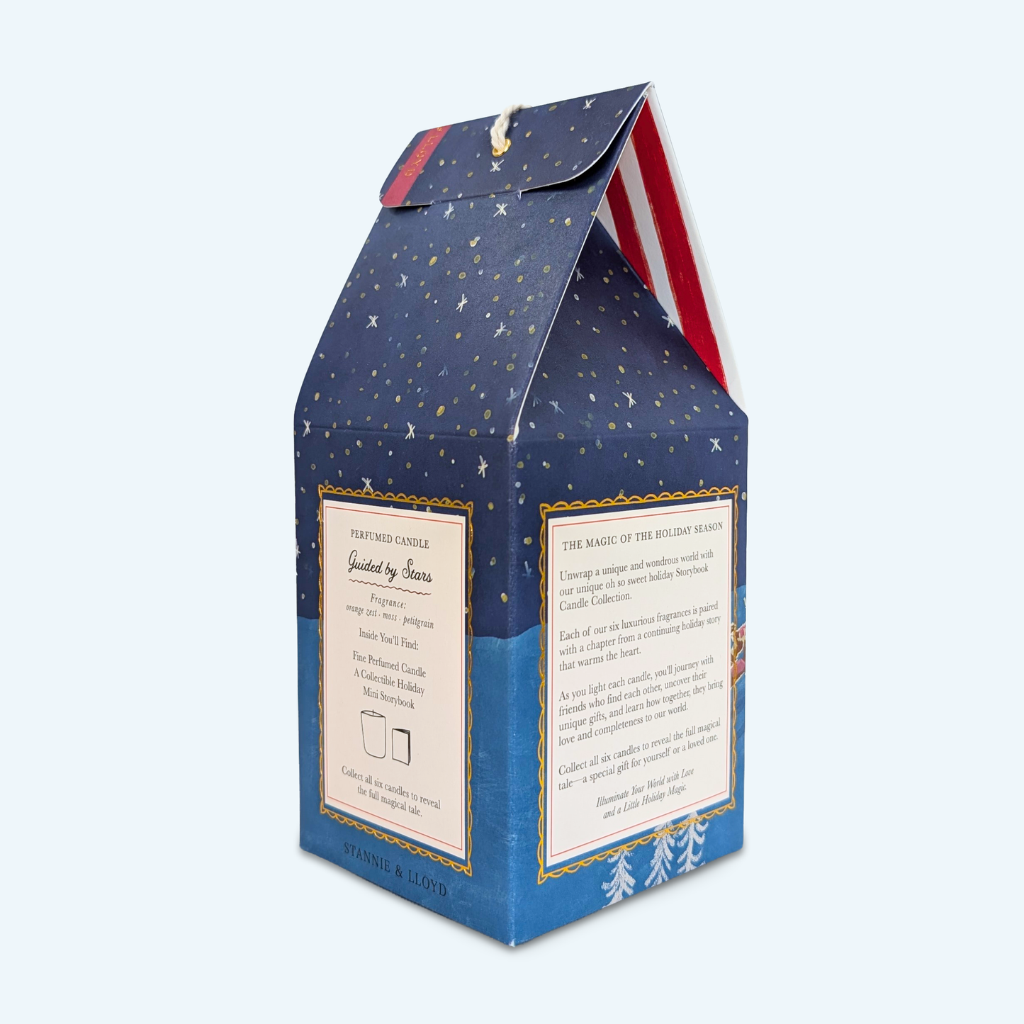 Holiday Storybook Candle - Guided by Stars