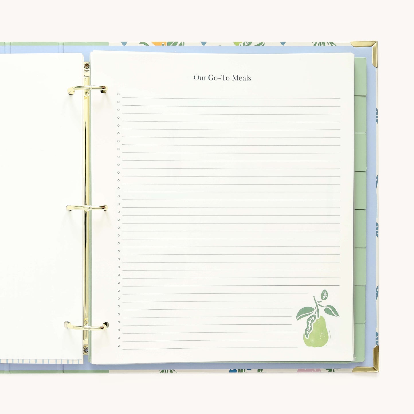 Recipe Binder, Heirloom Kitchen