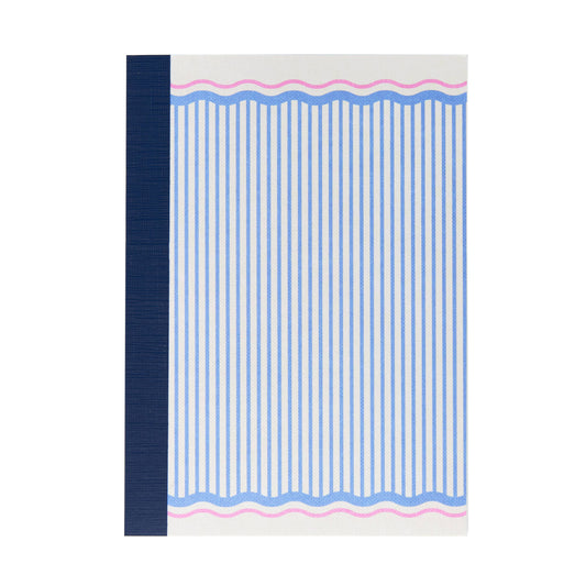 B6 Notebook - Stripes, lined