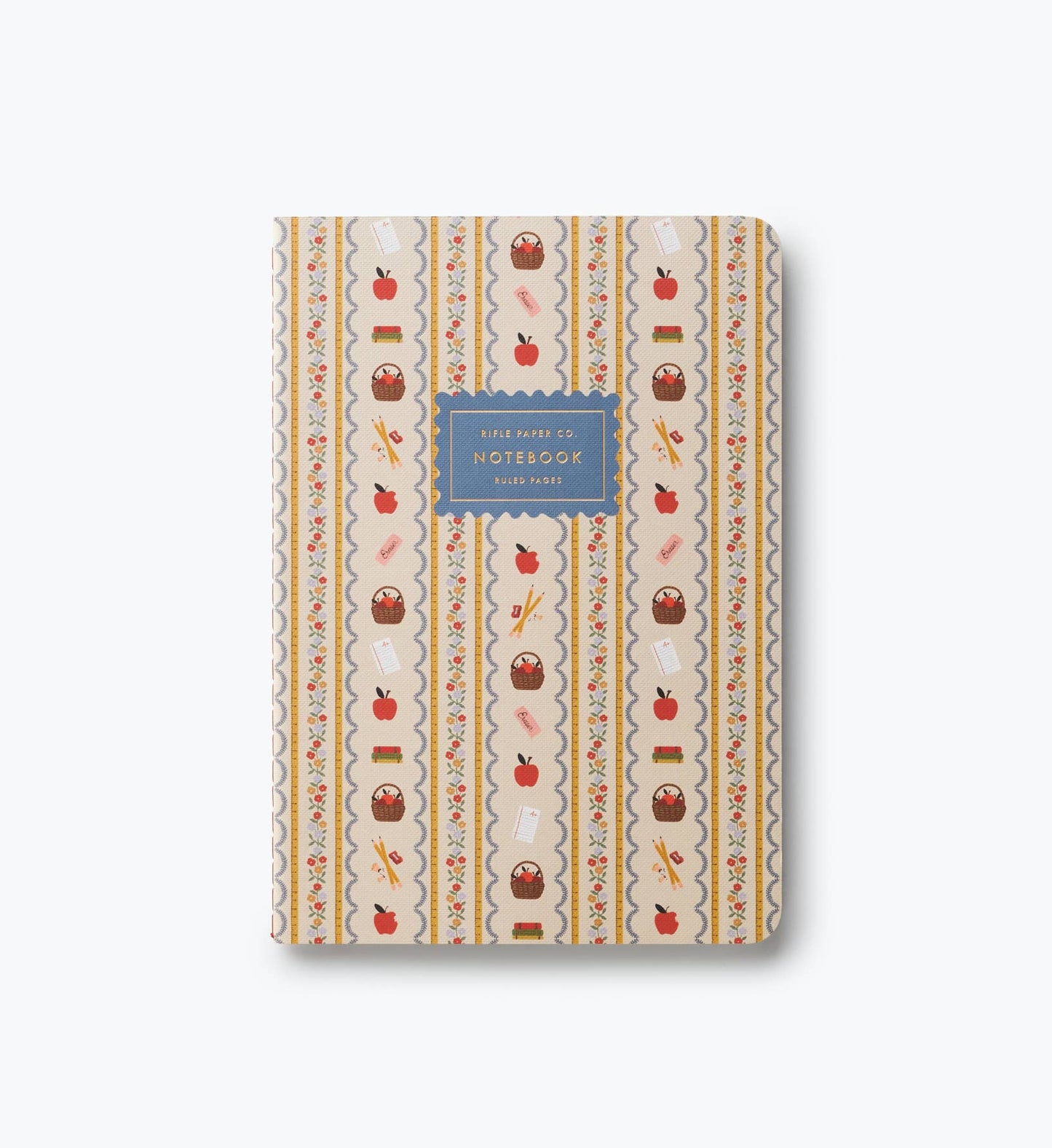 Assorted Set of 3 Schoolhouse Notebooks