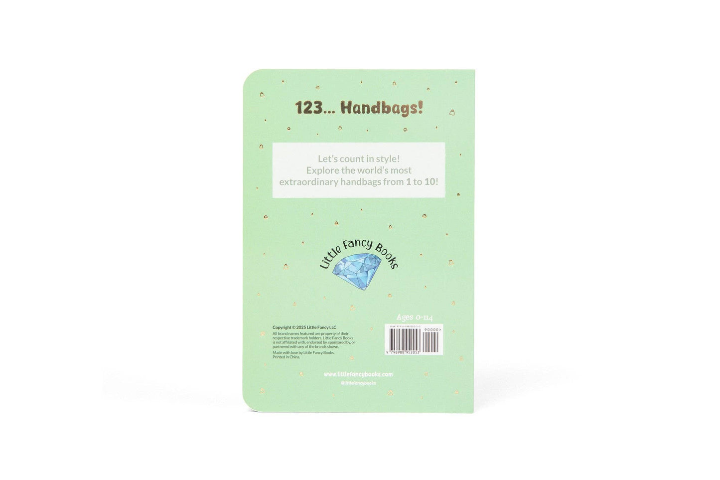 1 2 3... Handbags! | Designer Handbag Counting Board Book