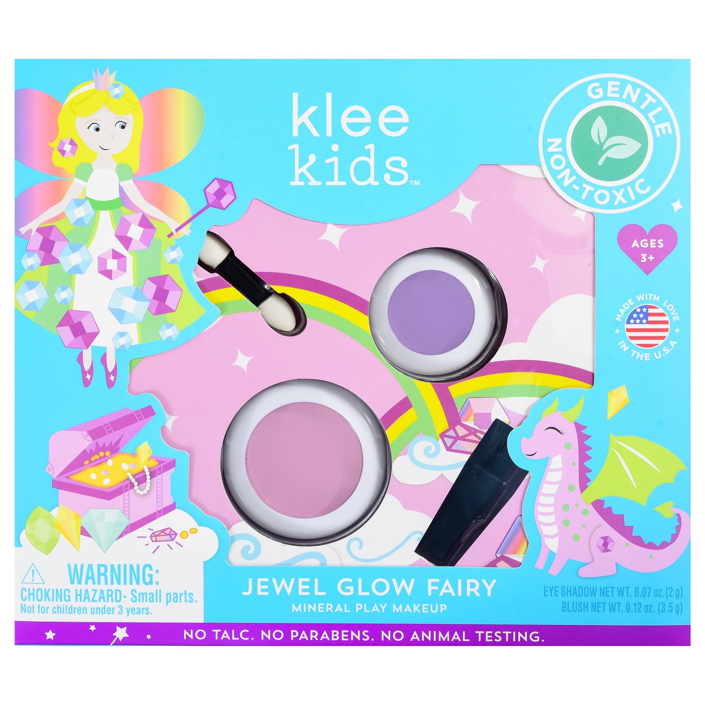NEW! Mallow Fluff Fairy - Klee Kids Play Makeup 2-PC Kit