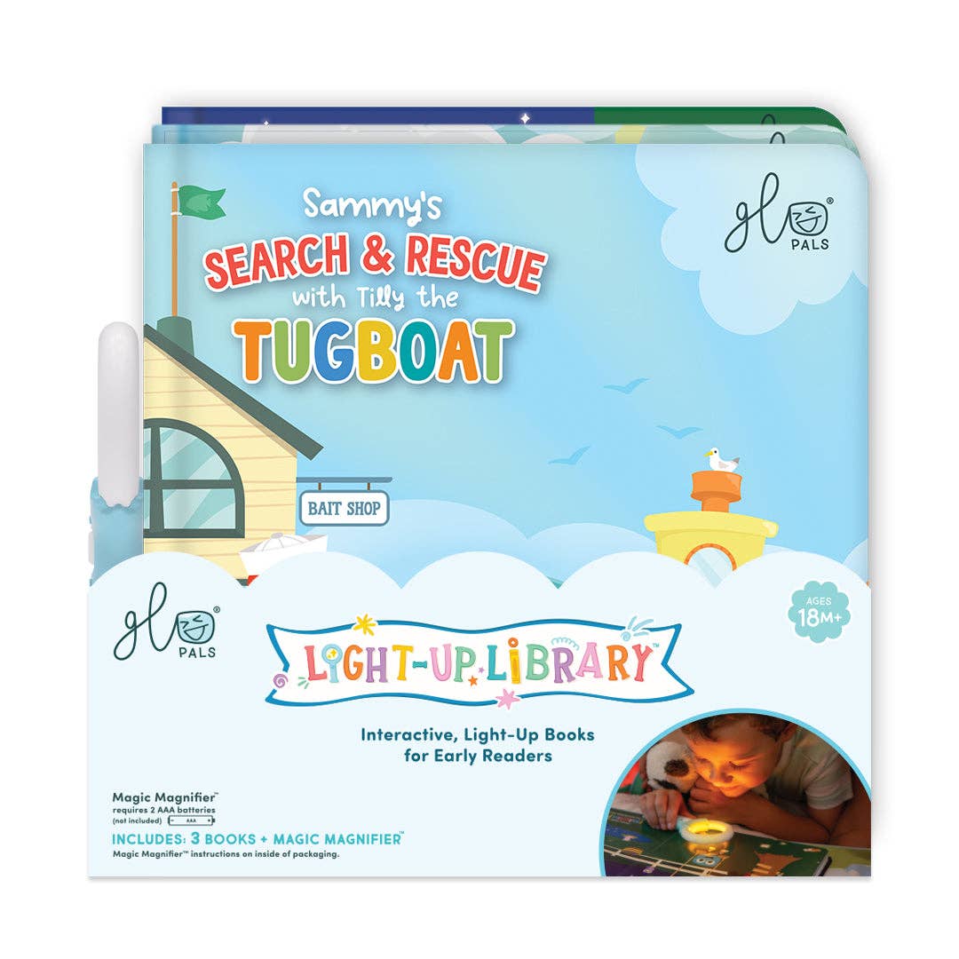 Glo Pals Light-Up Library - "Boy" 3-Pack Bundle