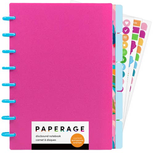 Medium Discbound Lined Journal Notebook