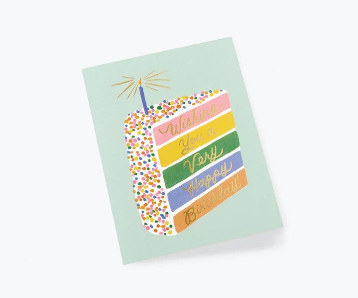 Cake Slice Birthday Card