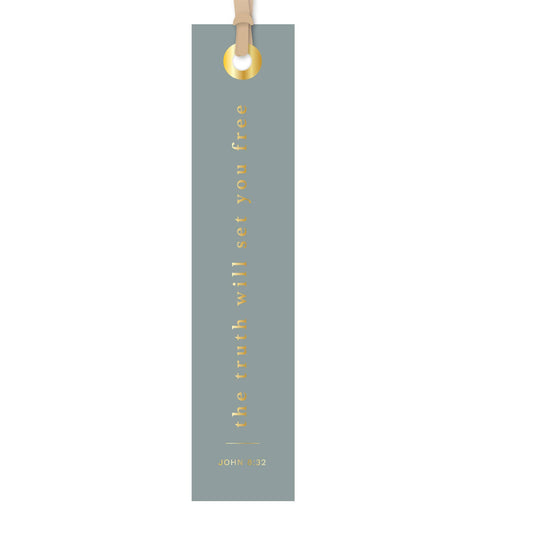 Church Notes Co. "The Truth Will Set You Free" Scripture Bookmark