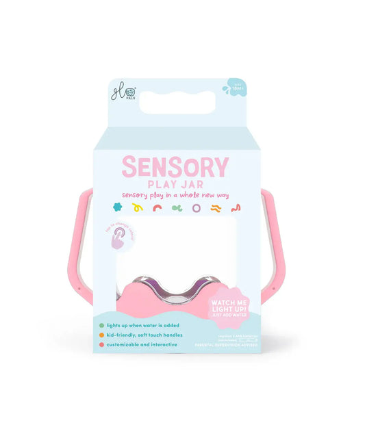 Glo Pals Bubblegum Pink Sensory Play Jar 