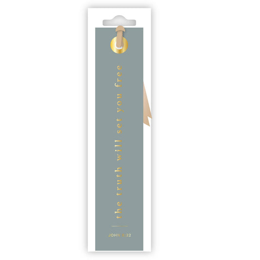 Church Notes Co. "The Truth Will Set You Free" Scripture Bookmark