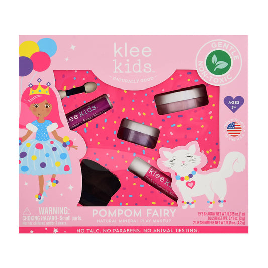 Pom Pom Fairy - Klee Kids Natural Mineral Play Makeup Kit: Pom Pom Fairy