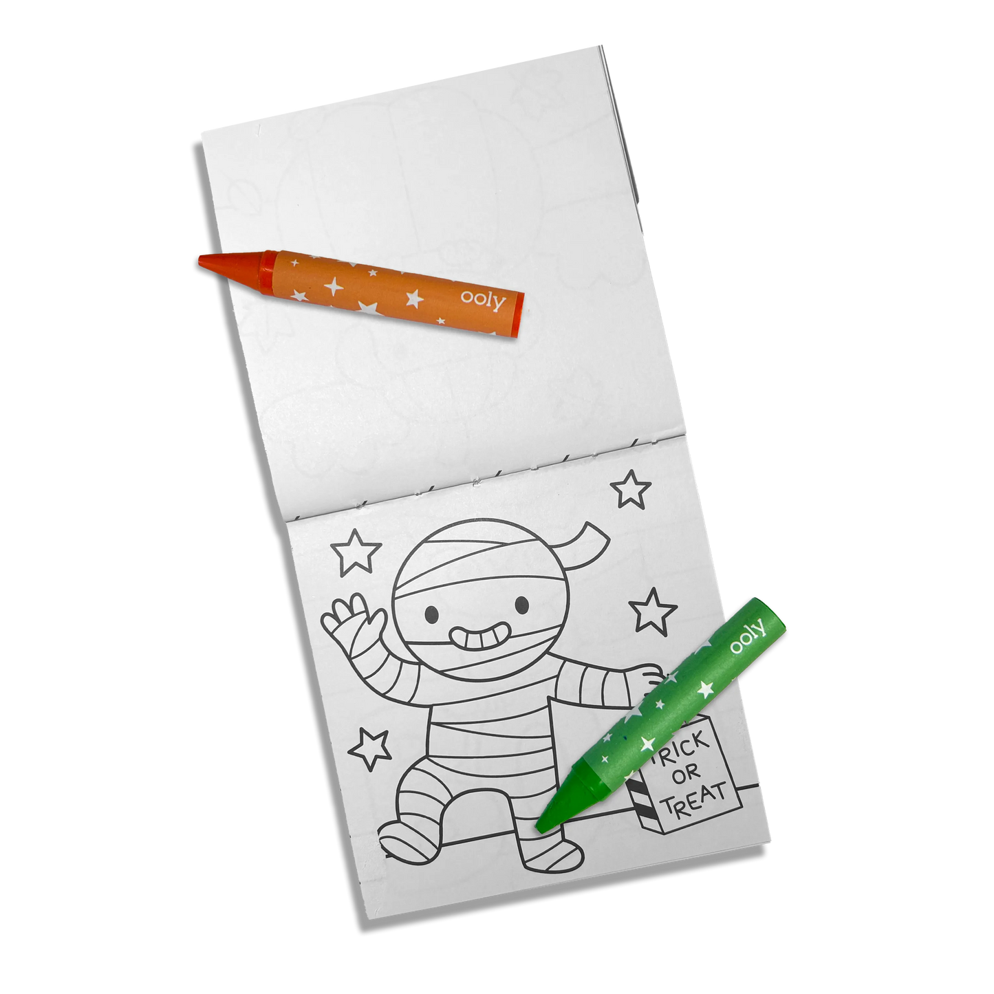 Carry-Along Coloring Book Set - Happy Haunts