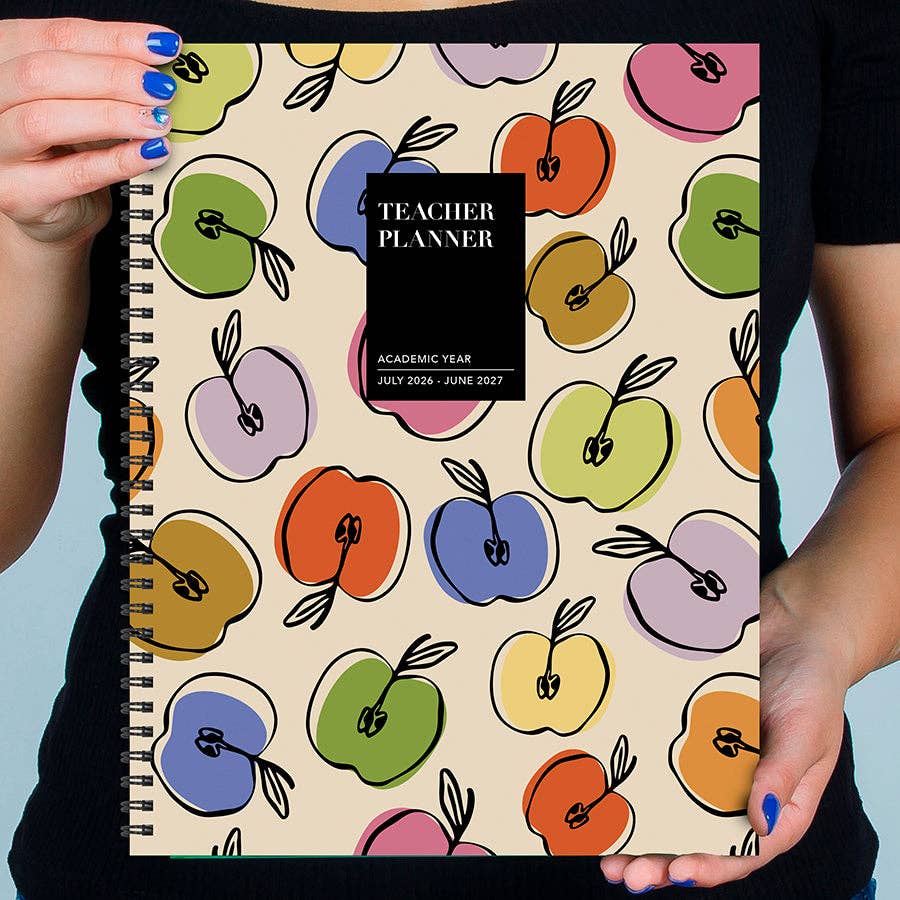 July 2026 - June 2027 Apples Teacher Lesson Planning Book