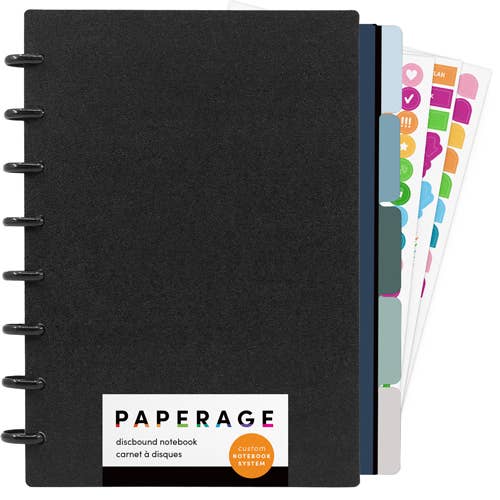 Medium Discbound Lined Journal Notebook