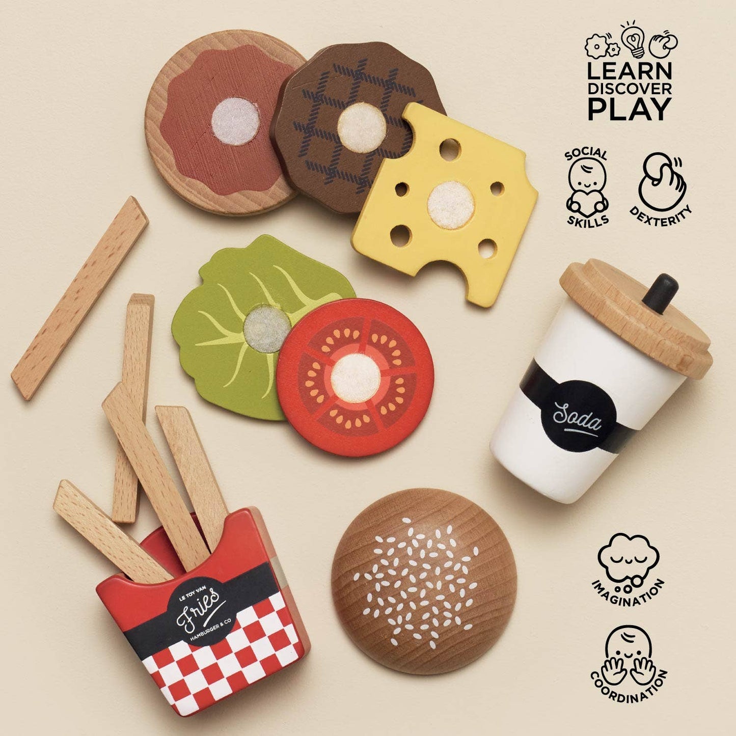 Gourmet Hamburger Set