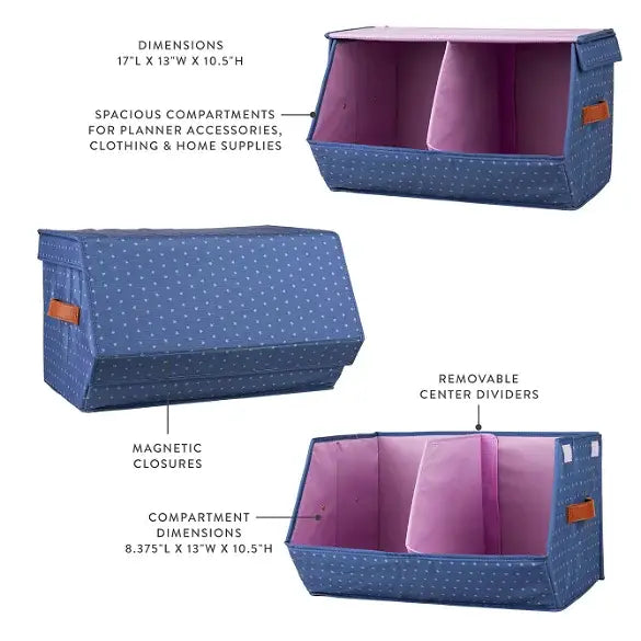 Storage Organizer - Navy, large