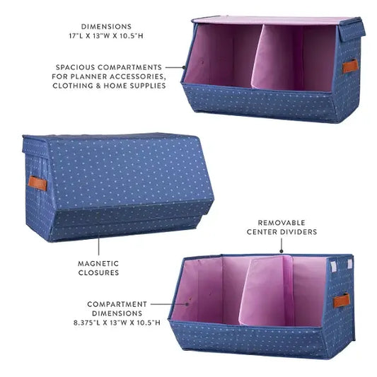 Storage Organizer - Navy, large