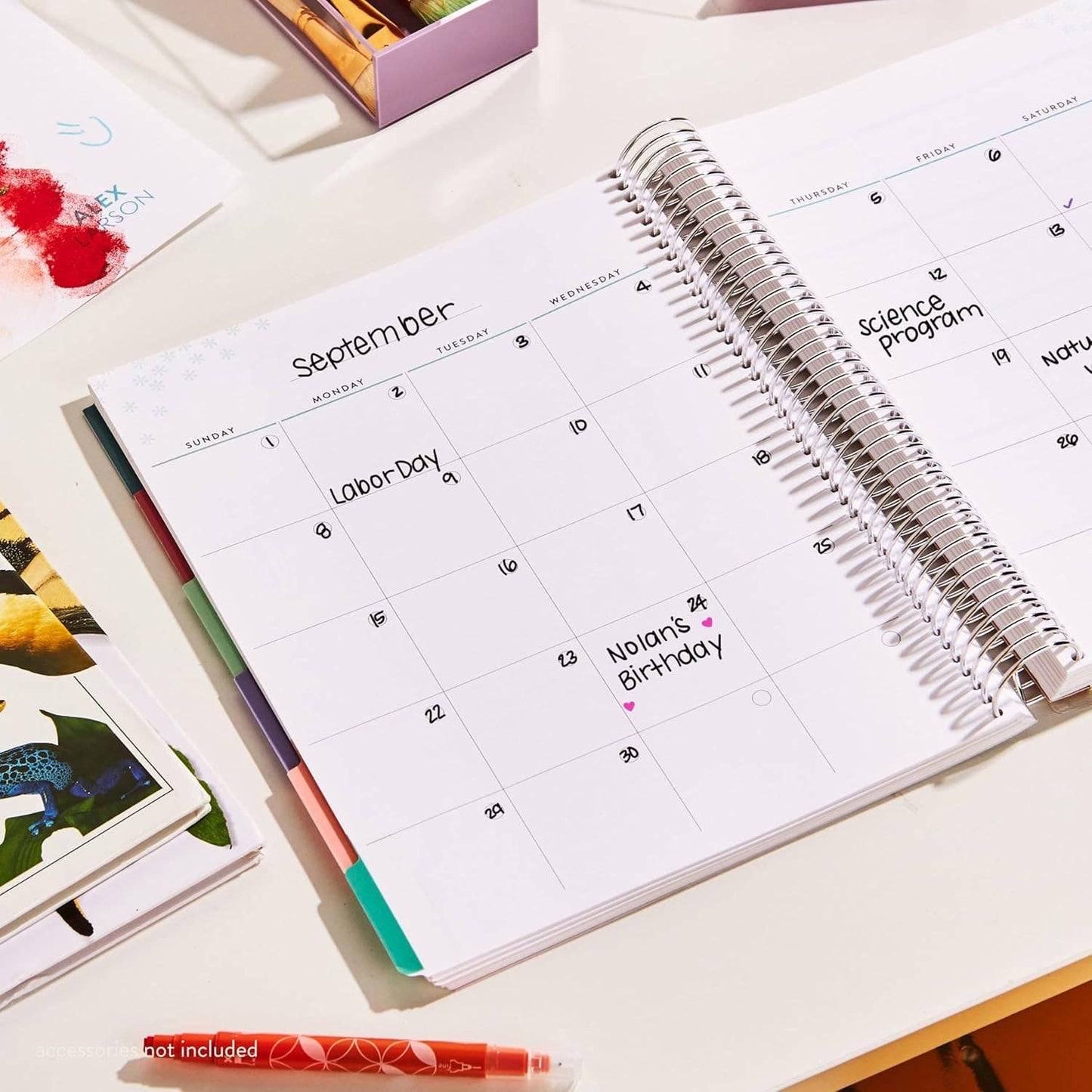 8.5x11 Homeschool Planner - School Supplies