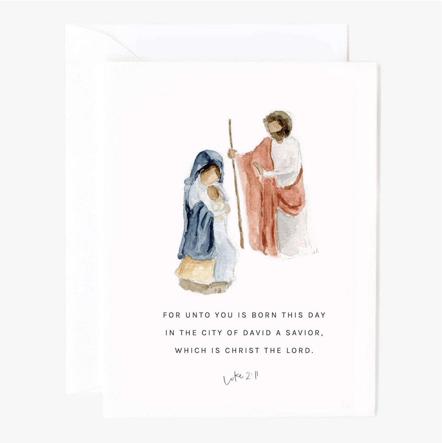 Christmas scripture notecard set