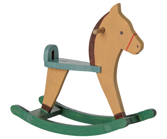 Rocking Horse, Mouse- Light Brown