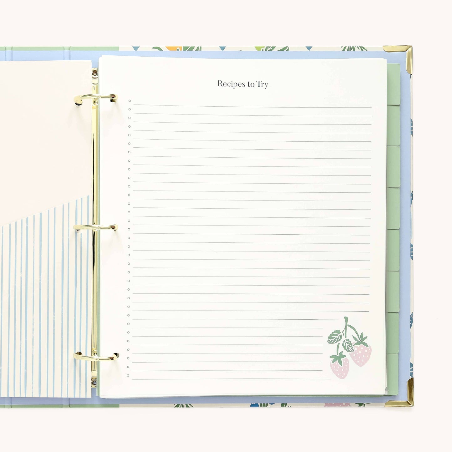 Recipe Binder, Heirloom Kitchen
