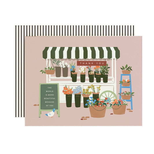 Flower Stall Thank You