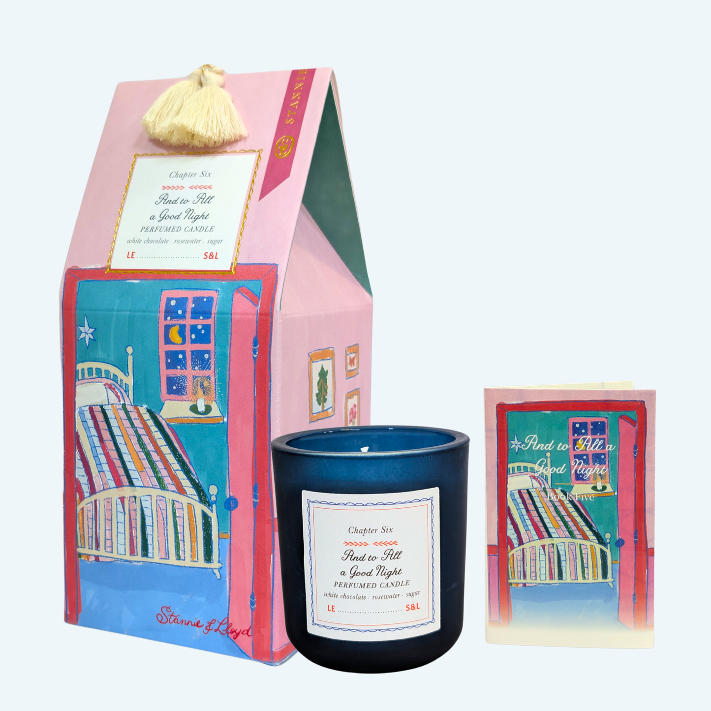 Holiday Storybook Candle - Merry & Bright