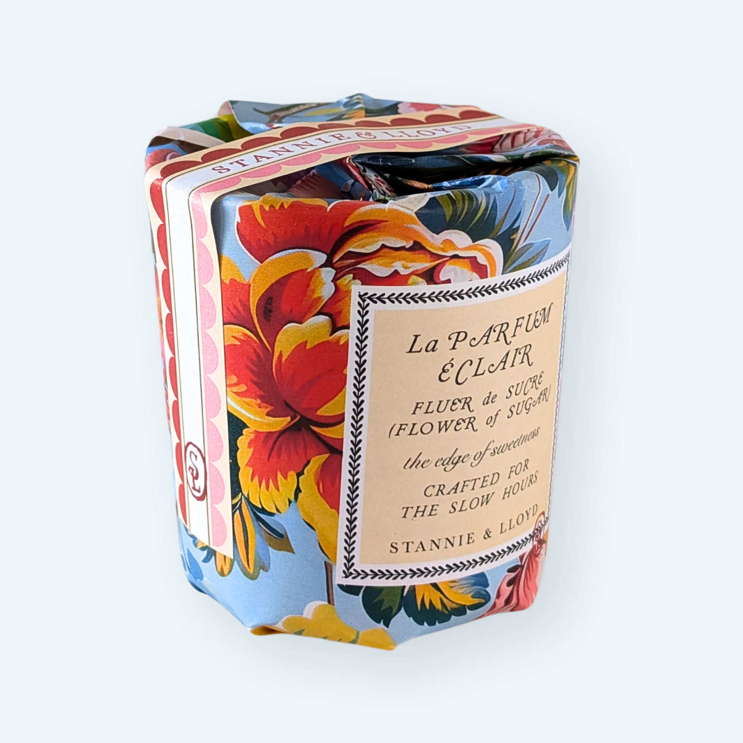 Gift Wrap Candle - Modern Floral