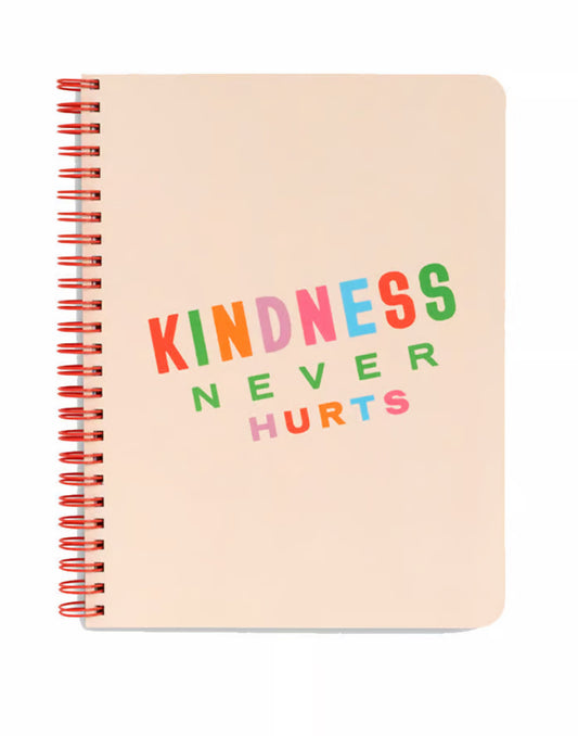 Kindness never hurts notebook