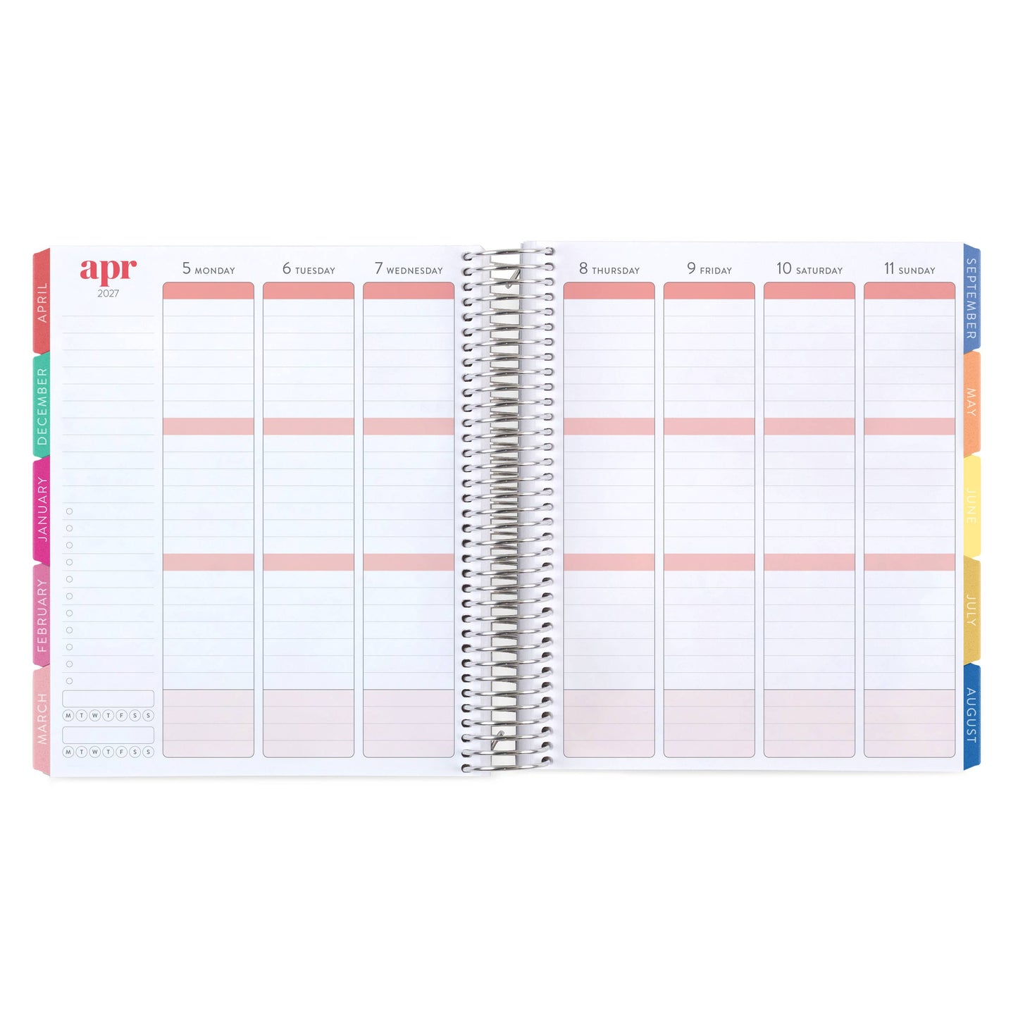 7x9 Coiled LifePlanner - Legacy, vertical