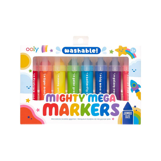 Mighty Mega Jumbo Markers Set of 8