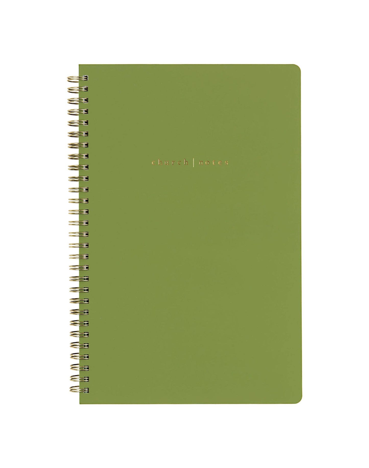 Church Notes Co. Olive Church Notes Bible Reference Notebook