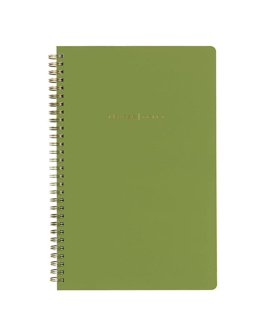 Church Notes Co. Olive Church Notes Bible Reference Notebook