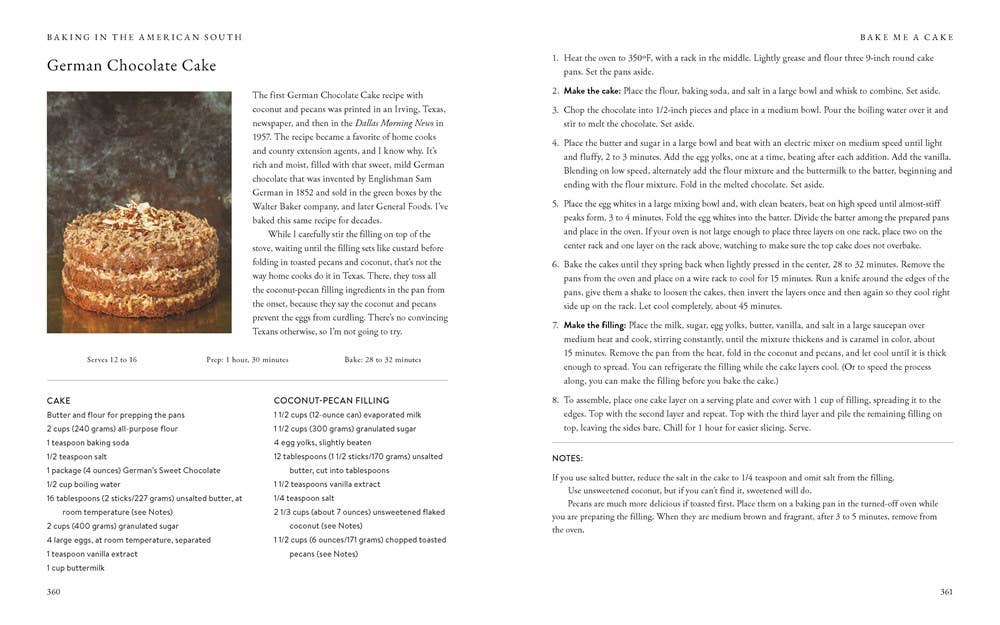Baking In the American South : 200 Recipes and Their Untold