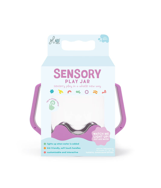 Glo Pals Purple Sensory Play Jar