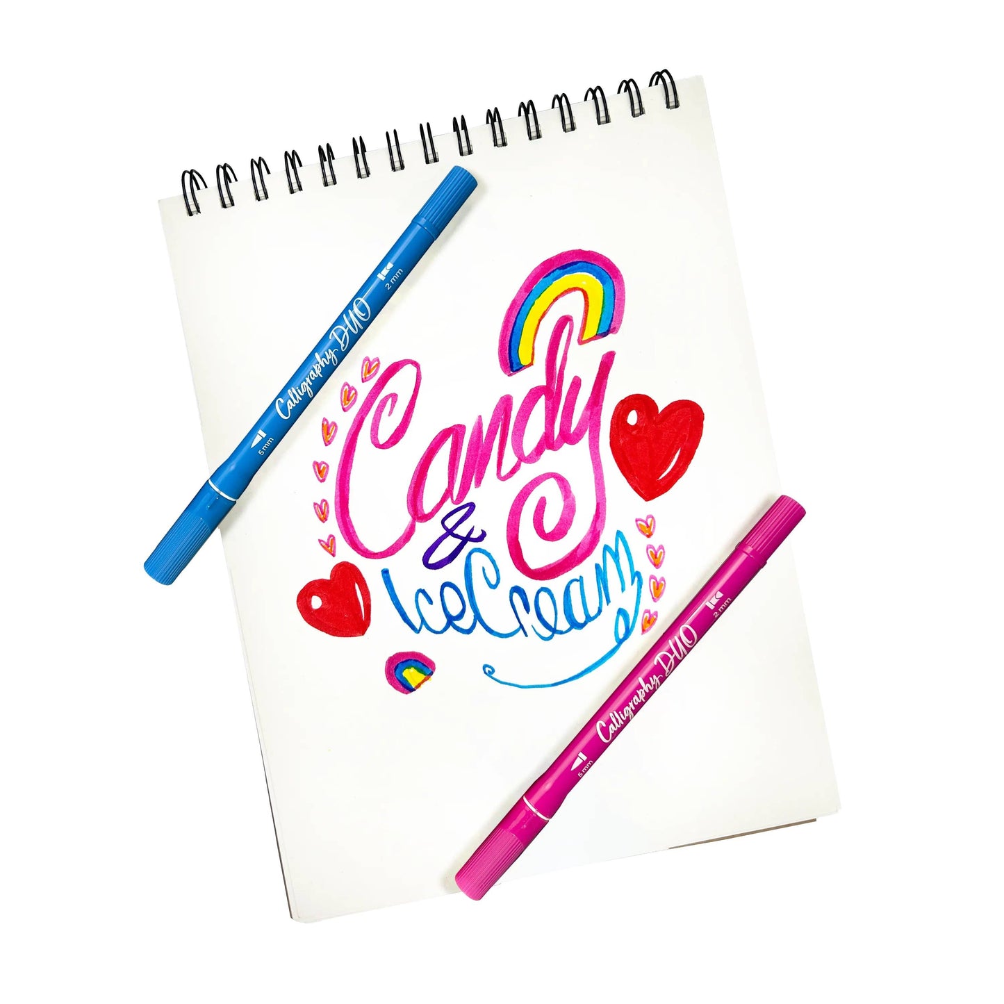 Calligraphy Duo: Double-Ended Markers