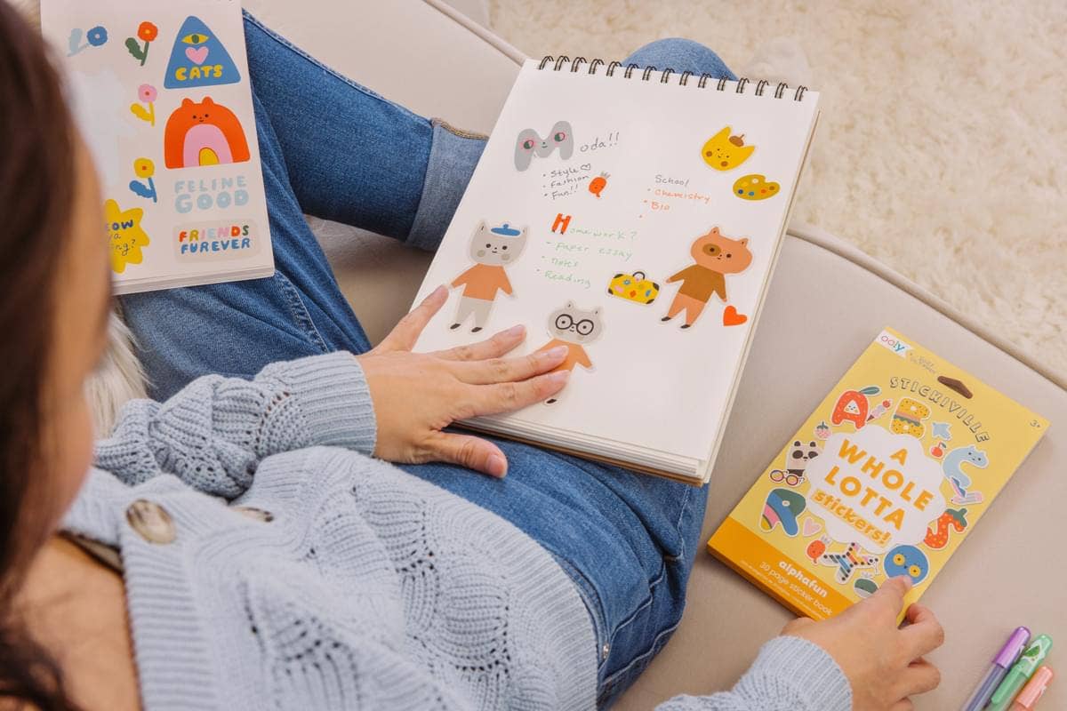 Stickiville X Suzy: A Whole Lotta Sticker Book - Dress Up Ca