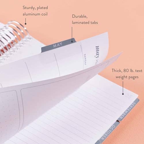 7x9 Classic Stripes Academic Planner (August 2025-July 2026)