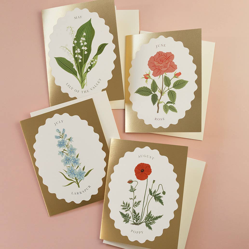 BIRHT MONTH FLOWER | JUNE | greeting card