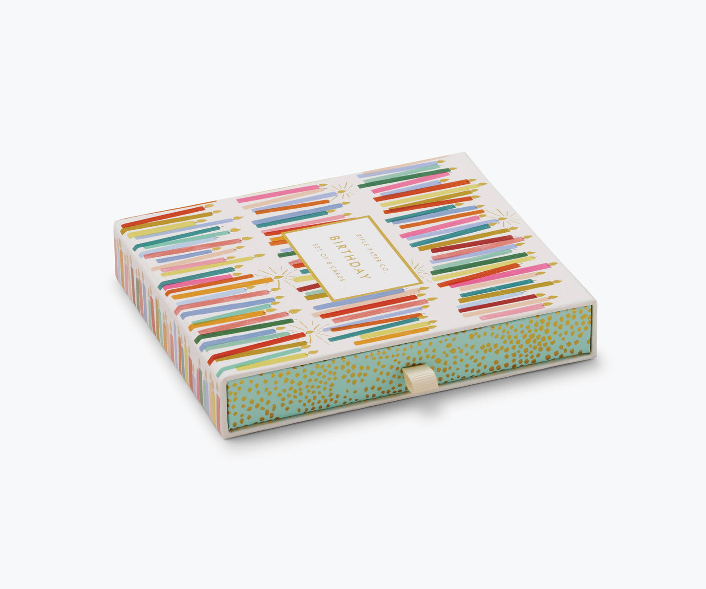 Birthday Candles Keepsake Card Box