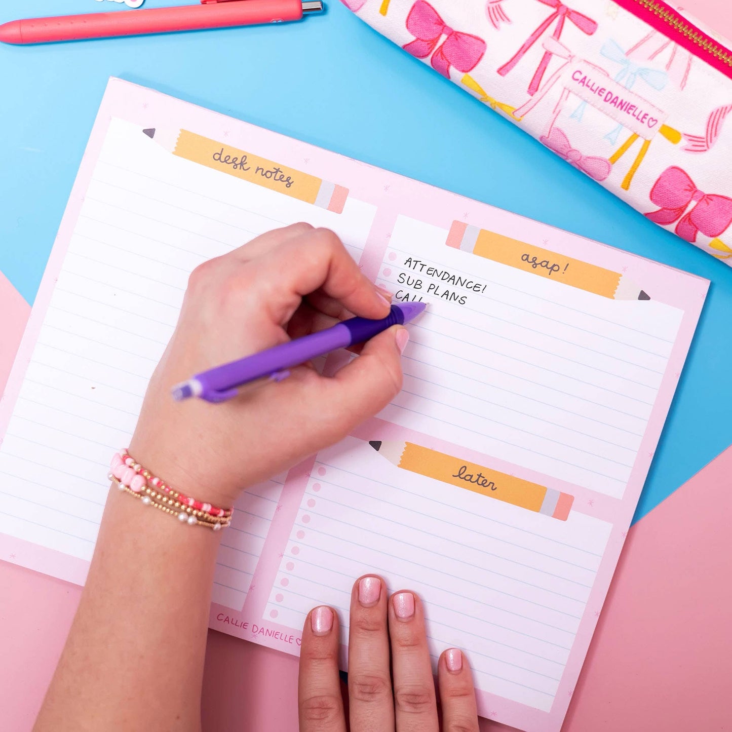 Pencil To-Do Desk Notepad