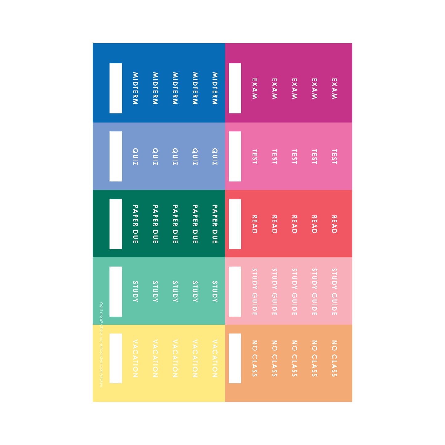 7x9 Coiled Academic Planner - Crochet Brights