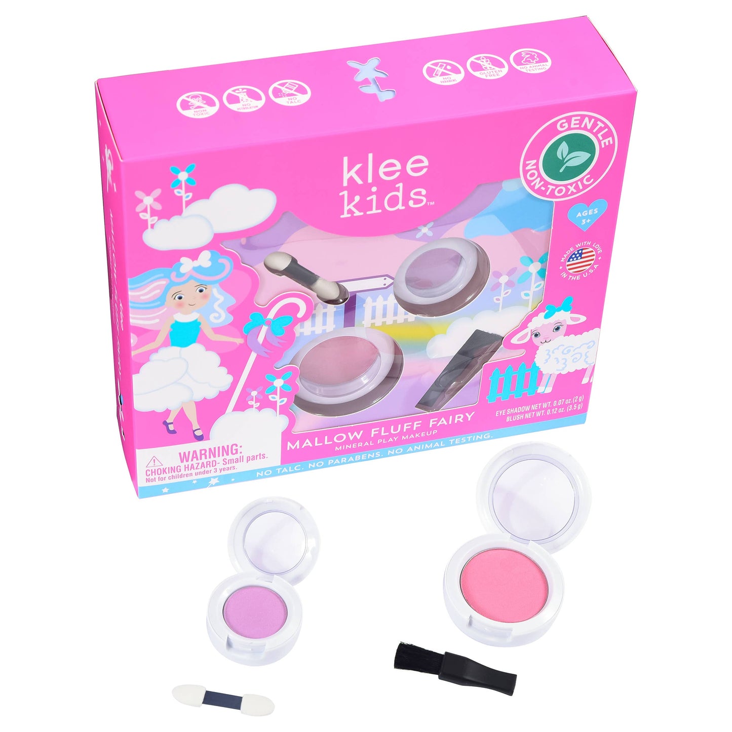 NEW! Mallow Fluff Fairy - Klee Kids Play Makeup 2-PC Kit