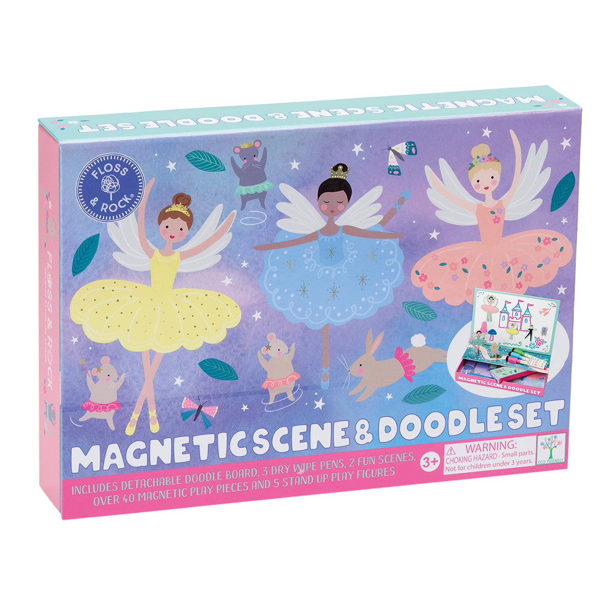 Floss & Rock Enchanted Magnetic Scene & Doodle Set