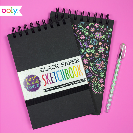 D.I.Y. Cover Sketchbook - Black Paper