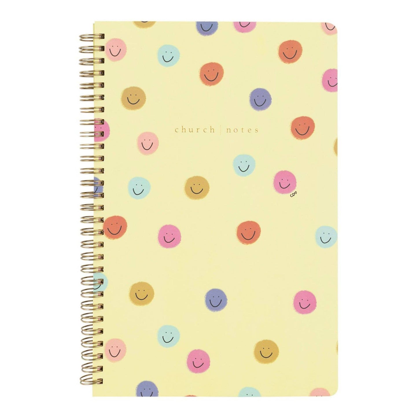 Church Notes Notebook - Smiley by Callie Danielle